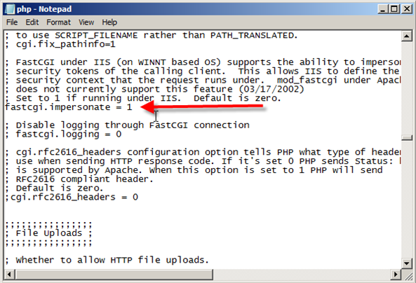 IIS 7: Install FastCGI & PHP on Server 2008 - 15