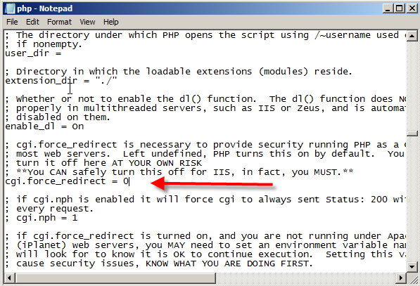 IIS 7: Install FastCGI & PHP on Server 2008 - 17