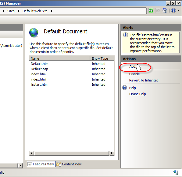 Install PHPMyAdmin on IIS7 - 7