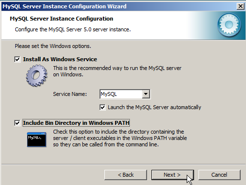 Install MySql on IIS7 Server 2008 - 16